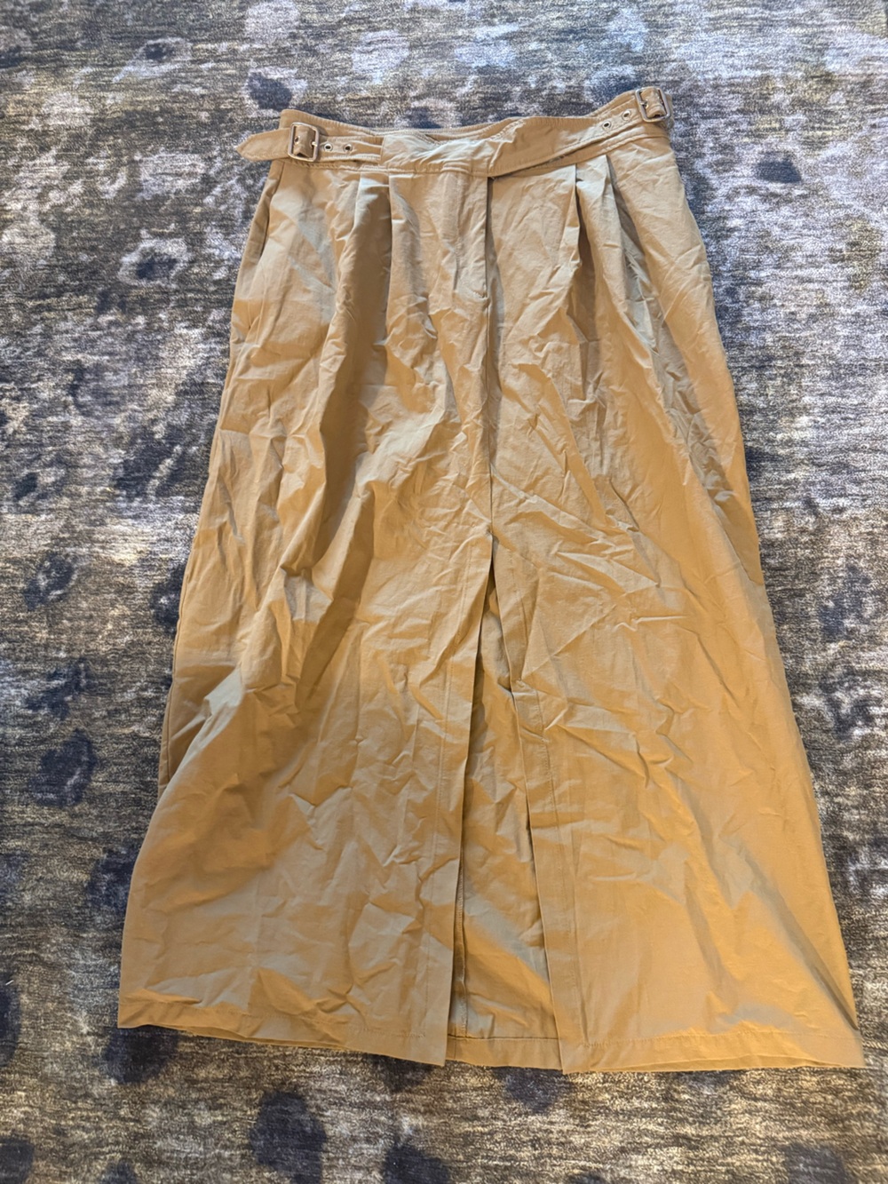 Zara Maxi Skirt with Buckle Detail